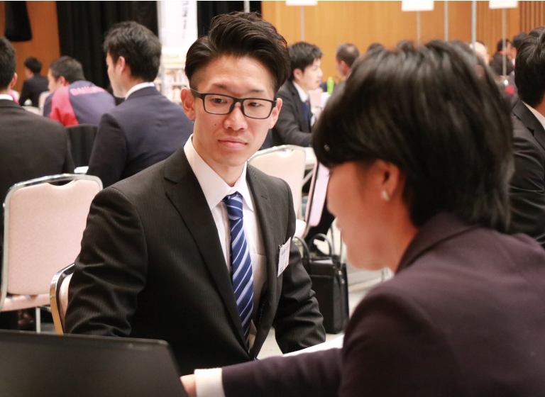 学内合同企業説明会の様子4