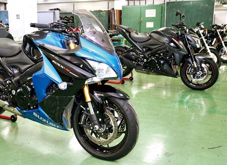二輪自動車実習室a・b