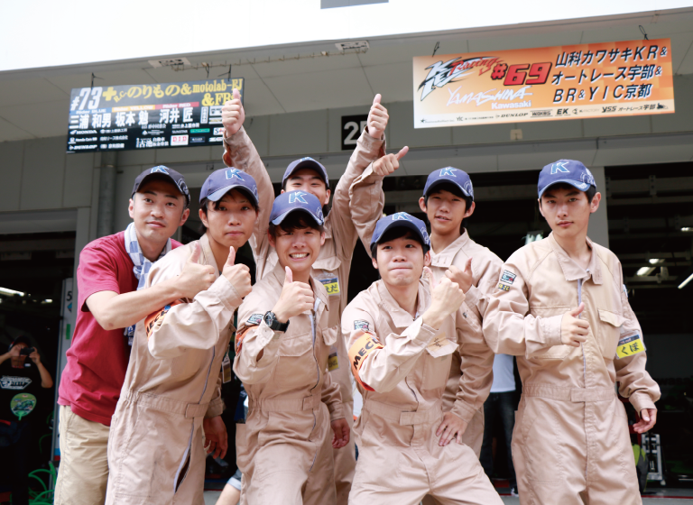二輪自動車整備科 鈴鹿8耐参戦!