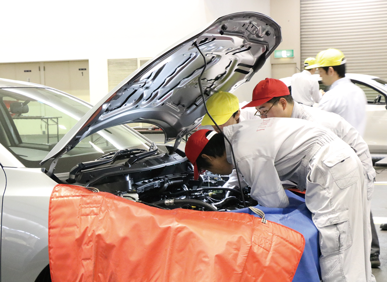 京都府自動車整備技能競技大会